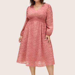 Dusty Pink Lace Dress BC
